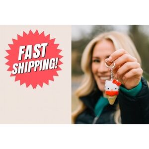 Lip Smacker Hello Kitty Lip Balm – It's Sherbert Day‎ – Strawberry – NEW